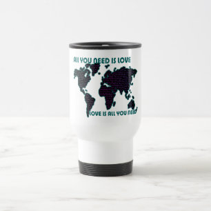 Mug De Voyage Le monde tout de Beatles que vous avez besoin est