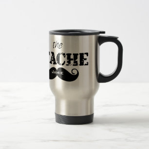 Mug De Voyage Le Motif de la moustache Stache