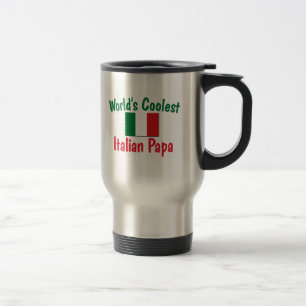 Mug De Voyage Le papa italien le plus frais