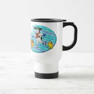 Mug De Voyage Le pays des merveilles de l'hiver du houx