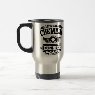 Mug De Voyage Le plus grand ingénieur chimiste du monde dans