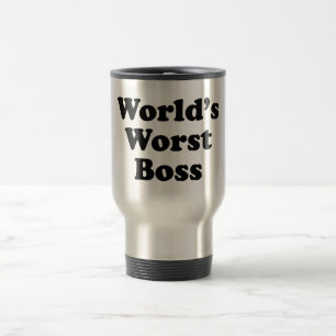 Mug De Voyage Le plus mauvais patron du monde