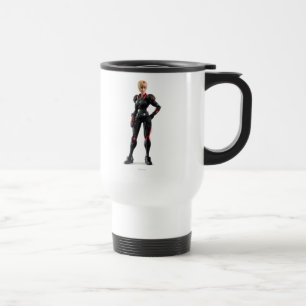 Mug De Voyage Le sergent Tammy Calhoun avec la main sur la hanch