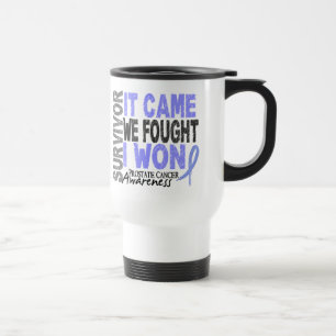 Mug De Voyage Le survivant de cancer de la prostate qu'il est