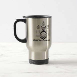 Mug De Voyage Le technicien de l'électricien en chef d'officier