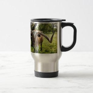 Mug De Voyage Le Texas Longhorn Taureau