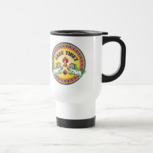 Mug De Voyage Le Thibet libre rond