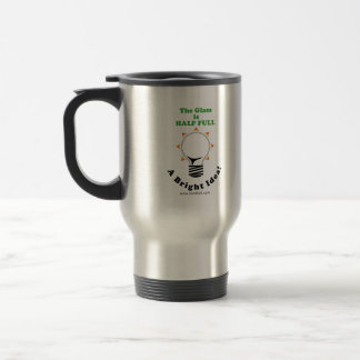Mug De Voyage Le verre est à moitié plein