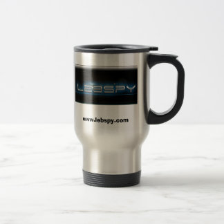Mug De Voyage lebspylogoblue, www.lebspy.com