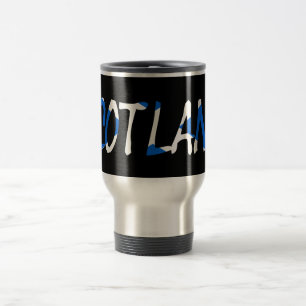 Mug De Voyage L'Ecosse envahie par le drapeau écossais