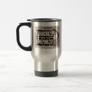 Mug De Voyage Légende de pêche certifiée Bass