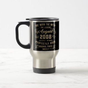 Mug De Voyage Légende du mythe masculin août 2008 14e anniversai