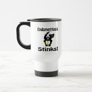 Mug De Voyage L'endométriose pue la conception de la sensibilisa