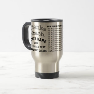 Mug De Voyage Les bons cadeaux de football pour les entraîneurs