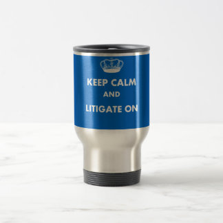 Mug De Voyage Les cadeaux d'avocat/étudiant en droit "gardent le