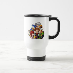 Mug De Voyage Les Coeurs du Royaume  Illustration de la diffusio