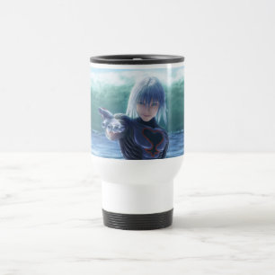 Mug De Voyage Les Coeurs du Royaume Riku In The Ocean Film Touj