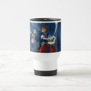 Mug De Voyage Les Coeurs du Royaume Sora, Goofy & Donald Film t