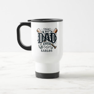 Mug De Voyage Les Pères Cadeaux Meilleur Baseball Papa Jamais Ca