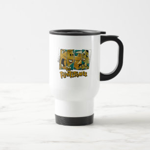 Mug De Voyage Les rétros panneaux de caractère comique des