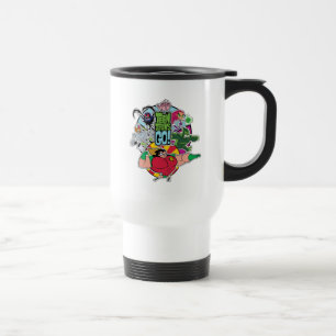 Mug De Voyage Les titans de l'adolescence vont ! graphique de
