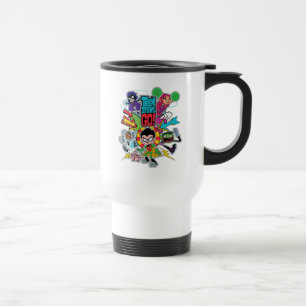 Mug De Voyage Les titans de l'adolescence vont ! graphique de