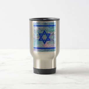 Mug De Voyage L'étoile de David sur le marbre