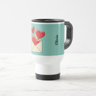 Mug De Voyage Lettre de love Add Your Text
