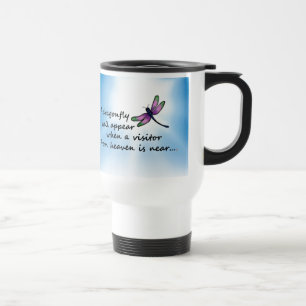 Mug De Voyage Libellule, visiteur de ciel