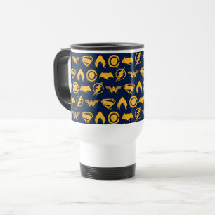 Mug De Voyage Ligue de Justice Liste des symboles de l'équipe