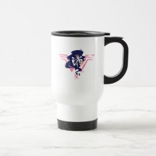Mug De Voyage Ligue de Justice Wonder Woman & Symbol Pop Art