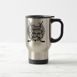 Mug De Voyage Ligue de la bière de hockey