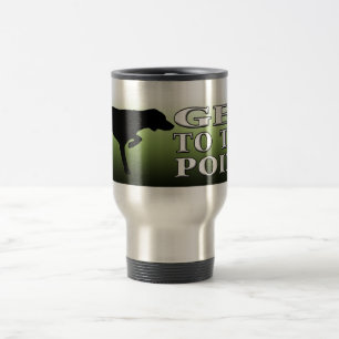Mug De Voyage L'indicateur aux cheveux courts allemand