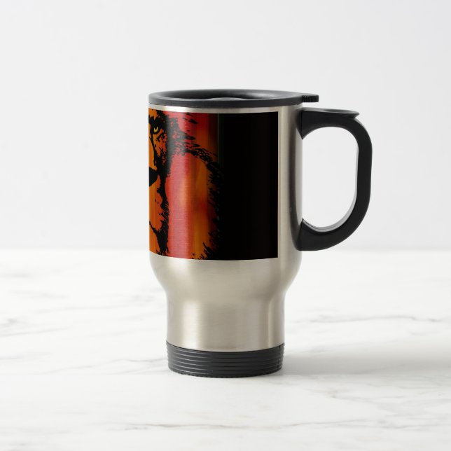 Mug De Voyage Lion de Rasta (Droit)