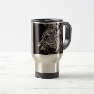 Mug De Voyage Lion homme en colère