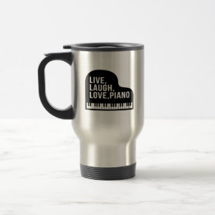 Mug De Voyage Live Lauder Love Piano Grand Piano Pianist Citatio