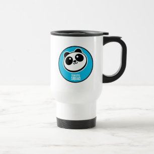 Mug De Voyage Logo de fournisseurs de panda du peloton   de