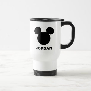 Mug De Voyage Logo Disney   Silhouette de Mickey Mouse 