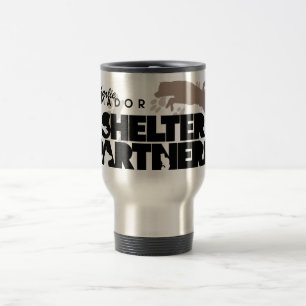 Mug De Voyage Logo personnalisé des partenaires SHELTER