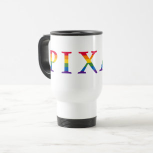 Mug De Voyage Logo Pixar Rainbow