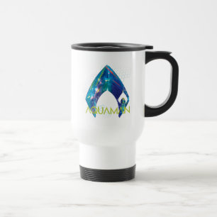 Mug De Voyage Logo réfracté par d'Aquaman Aquaman