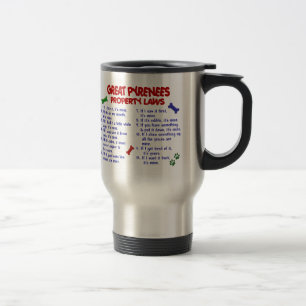 Mug De Voyage Lois 2 de propriété de GRANDS PYRÉNÉES