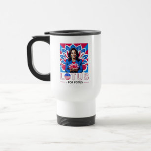 Mug De Voyage Lotus pour la campagne présidentielle de Potus Kam