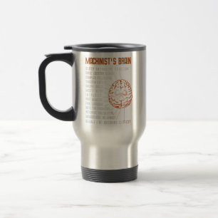 Mug De Voyage Machiniste drôle avec problèmes de tolérance CNC M