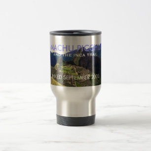 Mug De Voyage Machu customisé Picchu, traînée d'Inca