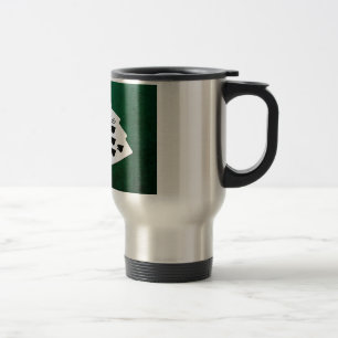 Mug De Voyage Mains de poker - Brosse royale - Costume de pique