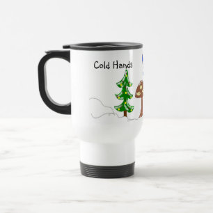 Mug De Voyage Mains froides cœur chaud