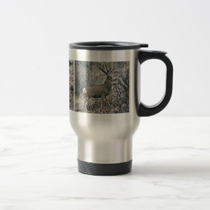 Mug De Voyage Mâle de cerfs communs de mule de monstre