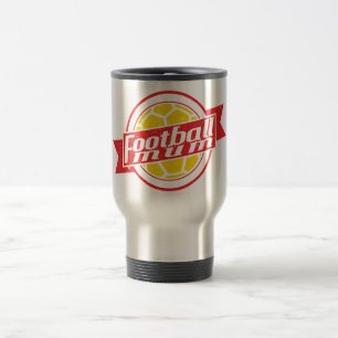 Mug De Voyage Maman du football