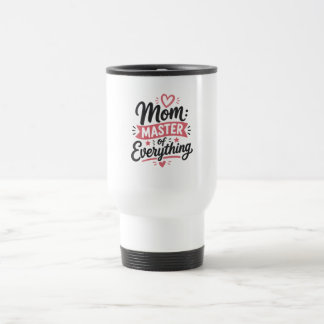 Mug De Voyage maman maître de tout cadeau de fête des mères simp
